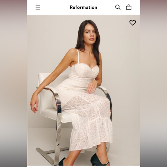 Reformation Candice dress. Size 2 - Picture 5 of 6